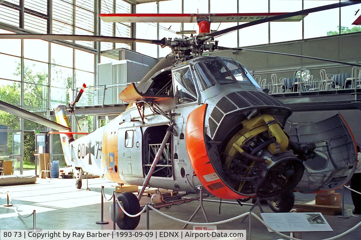 80 73, Sikorsky SH-34G Seabat C/N 58-1557, Sikorsky SH-34G Seabat [58-1557] (German Air Force) Oberschleissheim~D 09/09/1993