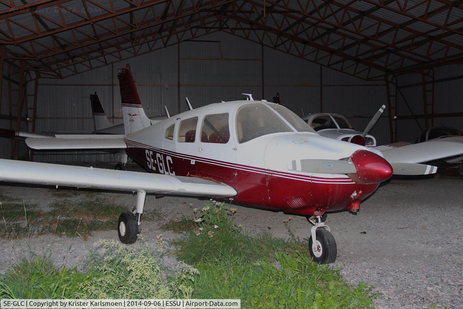 SE-GLC, 1975 Piper PA-28-180 C/N 28-7505241, Dusty!