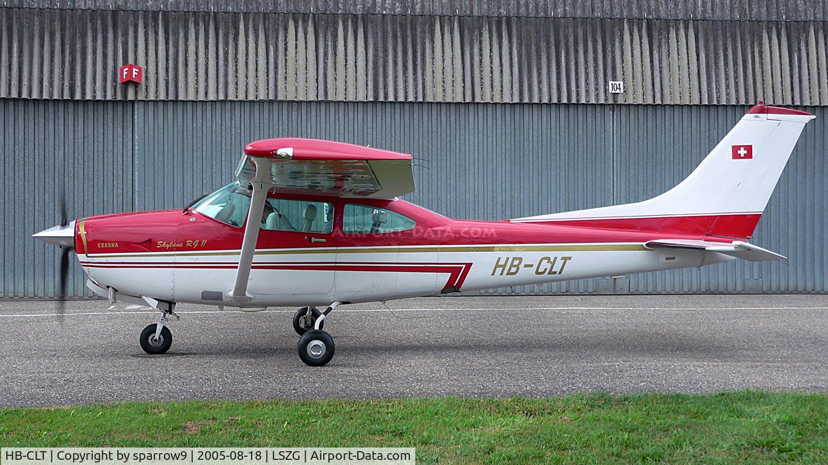 HB-CLT, 1980 Cessna TR182 Turbo Skylane RG Turbo Skylane RG C/N R18201656, ready to taxy