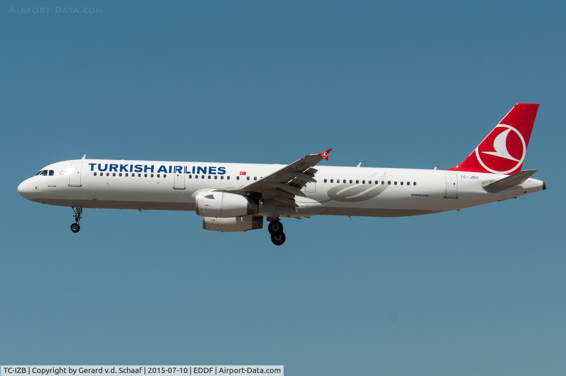 TC-JRH, 2008 Airbus A321-231 C/N 3350, Frankfurt, July 2015