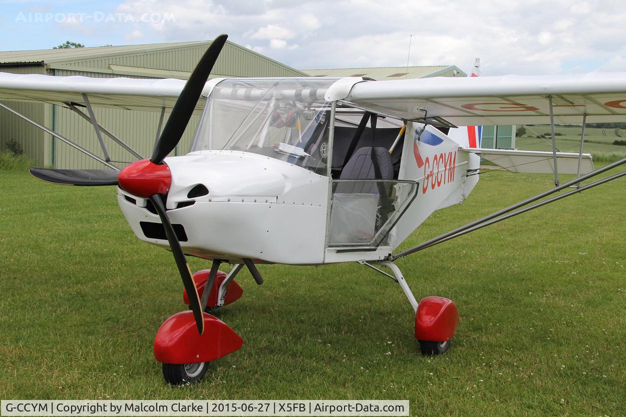 G-CCYM, 2004 Best Off Skyranger 912(2) C/N BMAA/HB/390, Best Off Skyranger 912(2) at Fishburn Airfield UK, June 27th 2015.