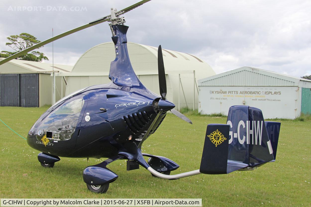 G-CIHW, 2014 Rotorsport UK Cavalon C/N RSUK/CVLN/010, Rotorsport UK Cavalon at Fishburn Airfield UK, June 27th 2015.