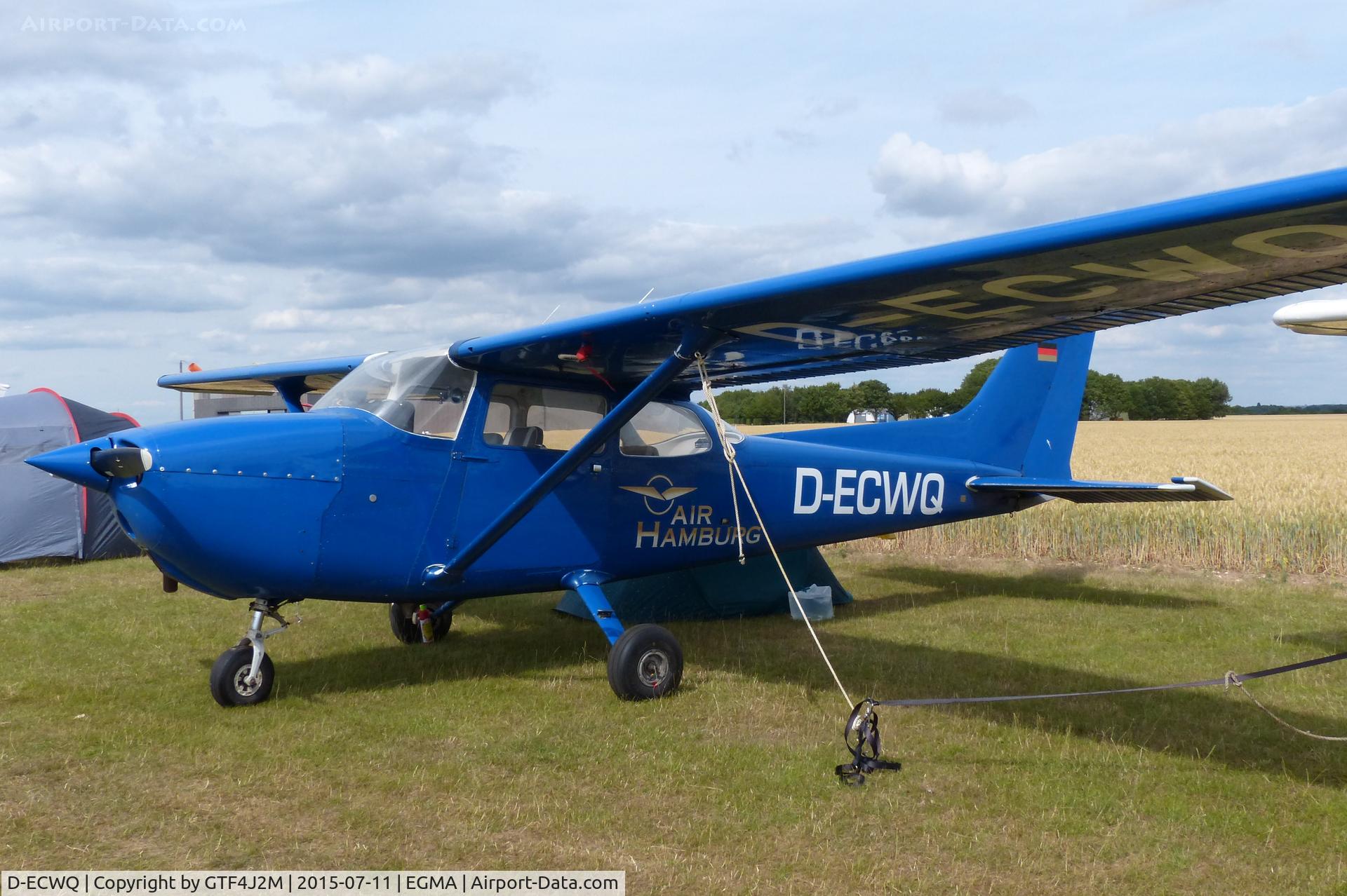 D-ECWQ, 2000 Reims F172M Skyhawk C/N 0950, D-ECWQ at Fowlmere 11.7.15