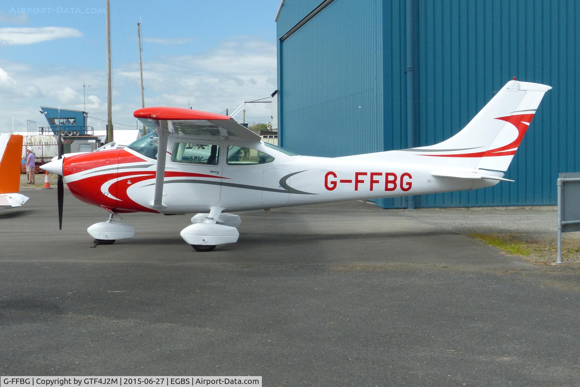 G-FFBG, 1977 Reims F182Q Skylane C/N F18200032, G-FFBG at Shobdon 27.6.15