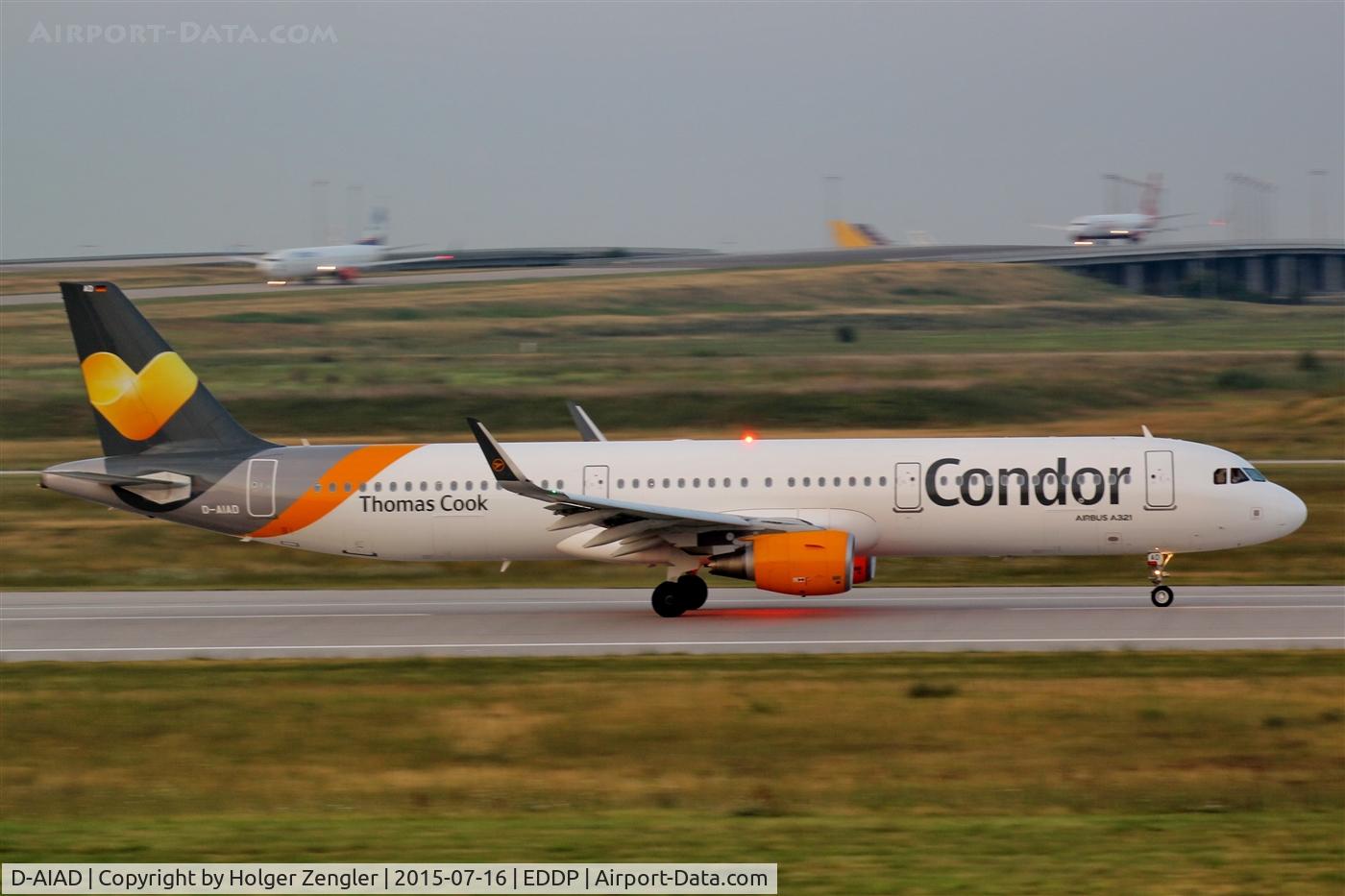 D-AIAD, 2014 Airbus A321-211 C/N 6053, Todays no. 2 with fullthrottle on rwy 26R...