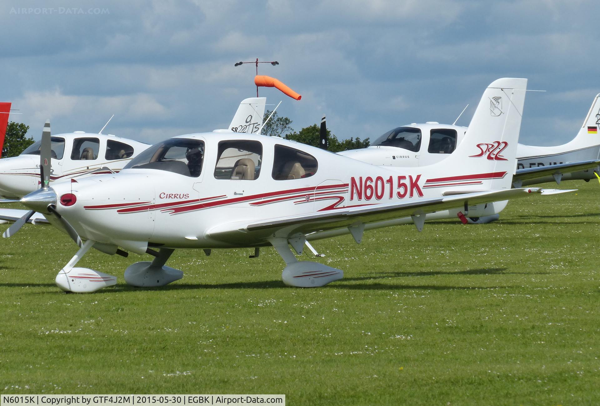 N6015K, 2003 Cirrus SR22 C/N 0604, N6015K at Sywell 30.5.15