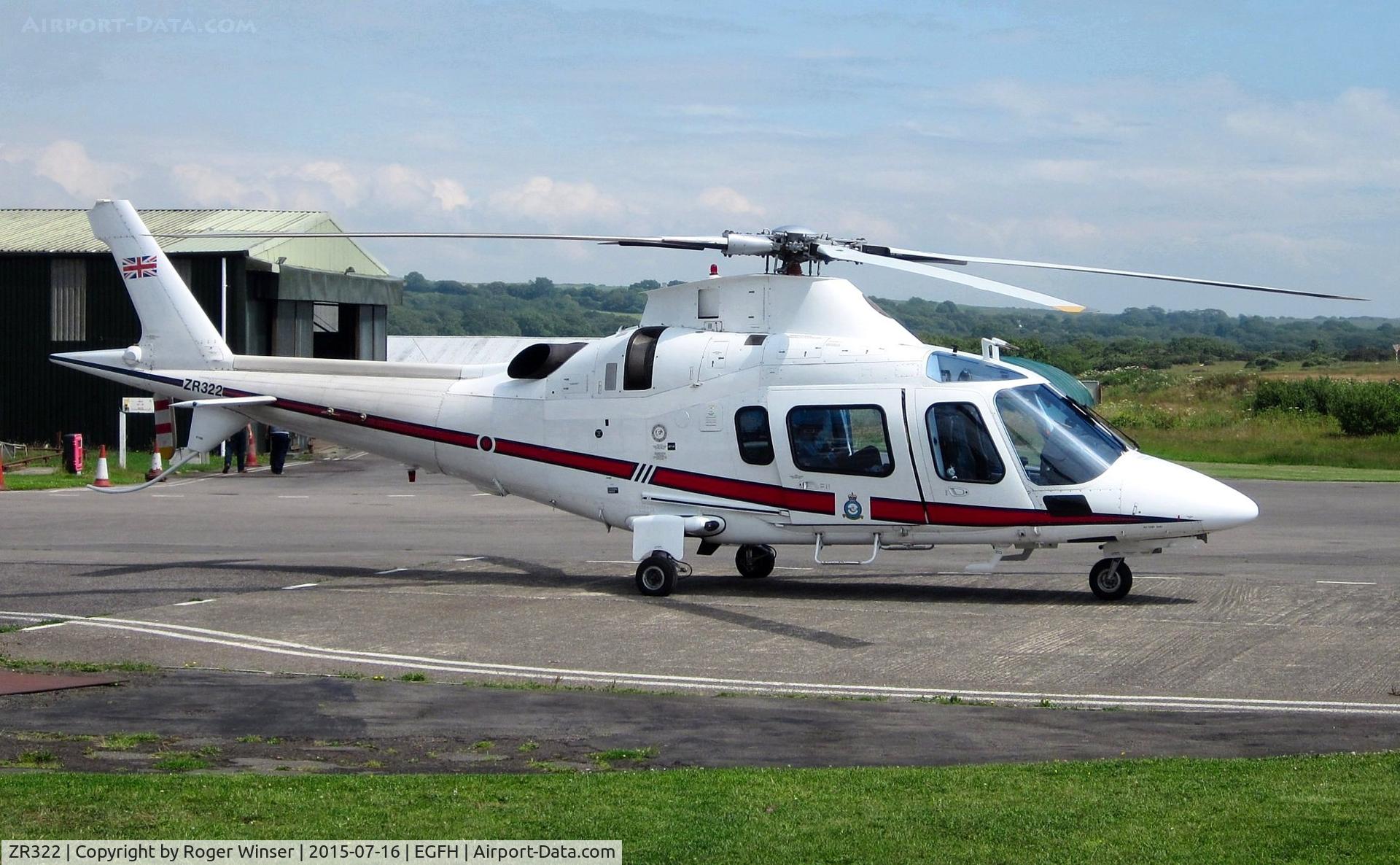 ZR322, 2006 Agusta A-109E Power C/N 11664, Visiting Agusta Power helicopter operated  by 32 (The Royal) Squadron RAF.