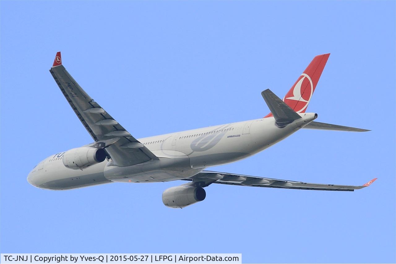 TC-JNJ, 2010 Airbus A330-343X C/N 1170, Airbus A330-343X, Take off Rwy 27L, Roissy Charles De Gaulle Airport (LFPG-CDG)