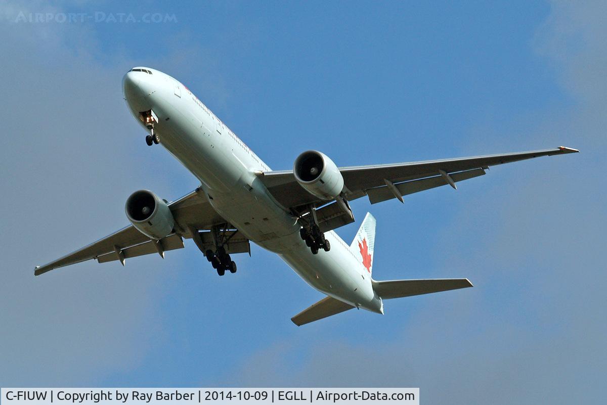 C-FIUW, 2008 Boeing 777-333/ER C/N 35249, Boeing 777-333ER [35249] (Air Canada) Home~G 09/10/2014. On approach 27R.