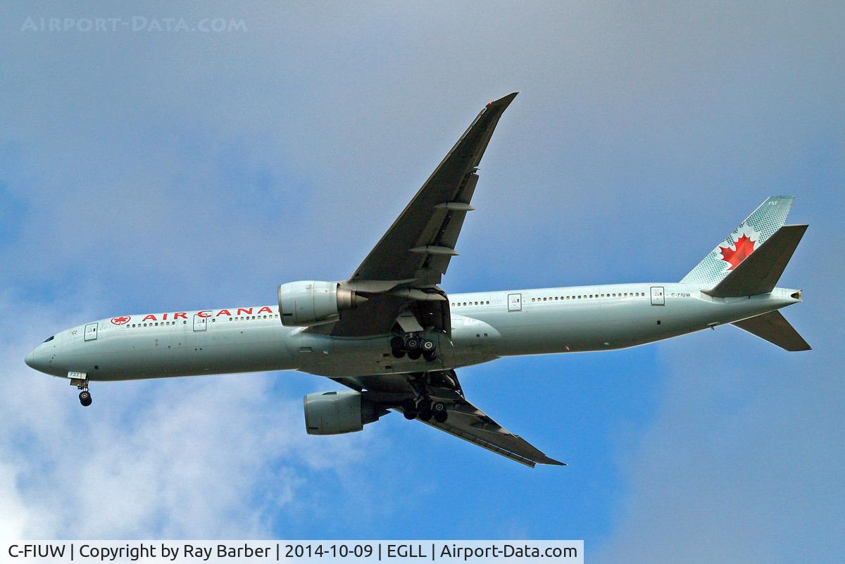 C-FIUW, 2008 Boeing 777-333/ER C/N 35249, Boeing 777-333ER [35249] (Air Canada) Home~G 09/10/2014. On approach 27R.