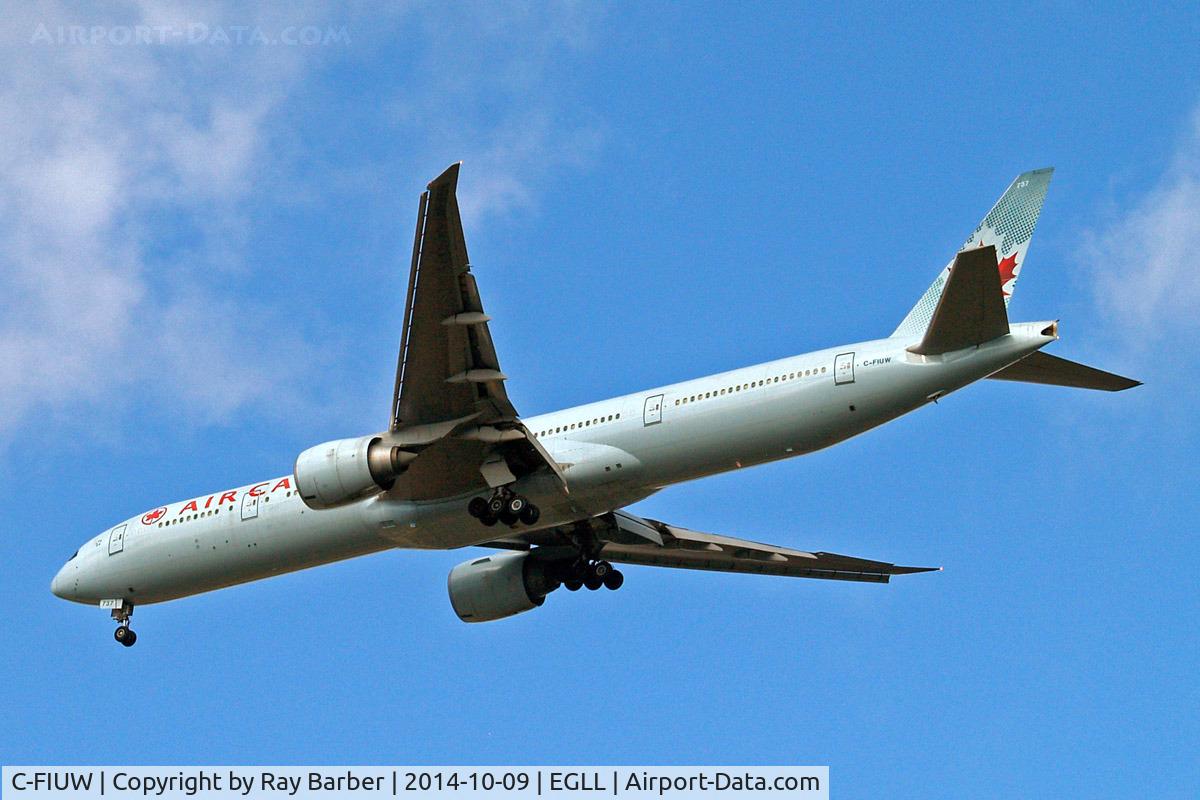 C-FIUW, 2008 Boeing 777-333/ER C/N 35249, Boeing 777-333ER [35249] (Air Canada) Home~G 09/10/2014. On approach 27R.