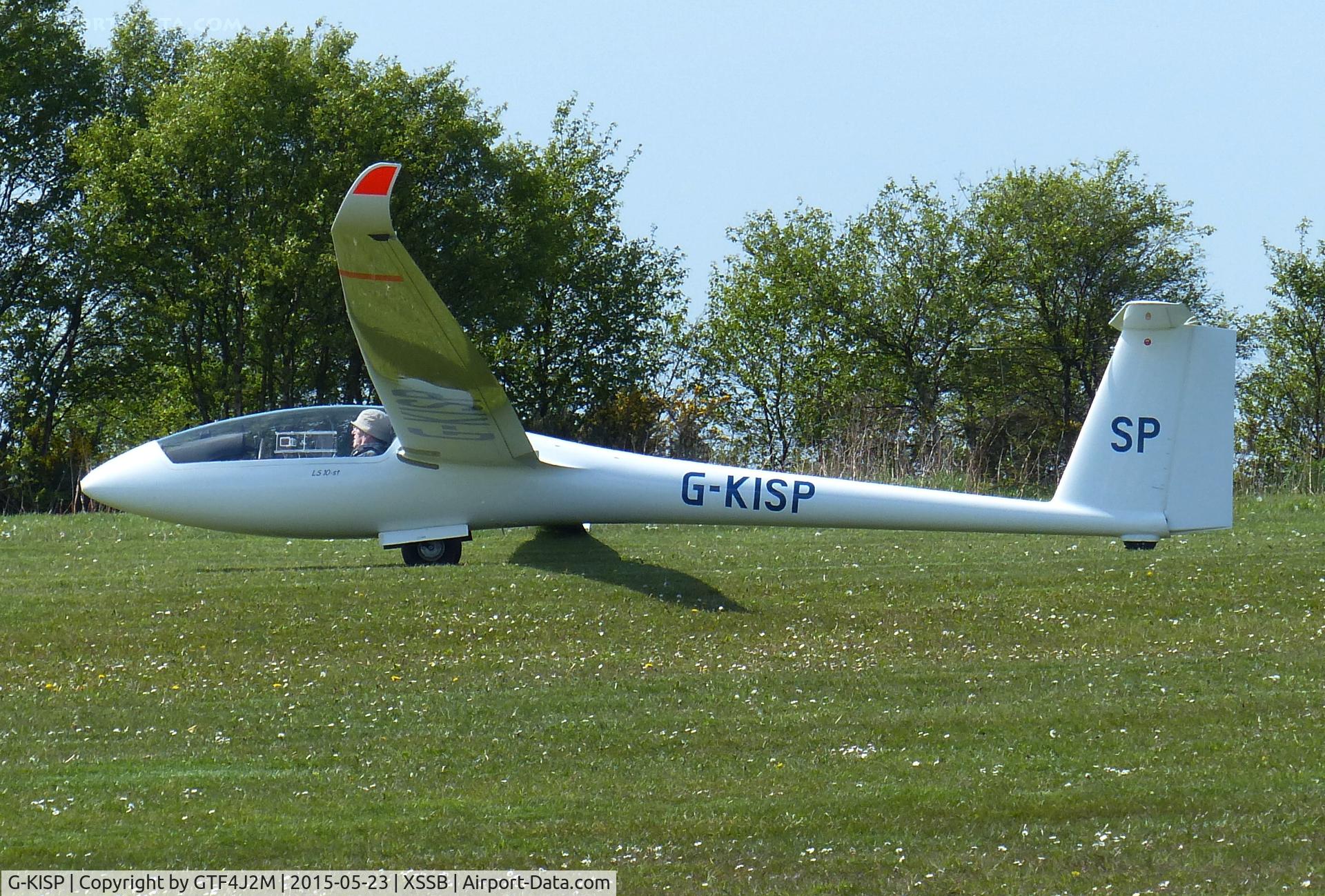 G-KISP, 2008 Rolladen-Schneider LS10-st C/N L10-004, G-KISP 'SP' at Sutton Bank 23.5.15