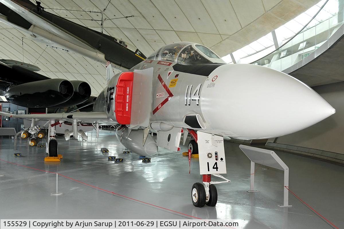 155529, McDonnell F-4J Phantom II C/N 2746, On display at IWM Duxford in the colours of VF-74 operating from USS America during the Vietnam War.