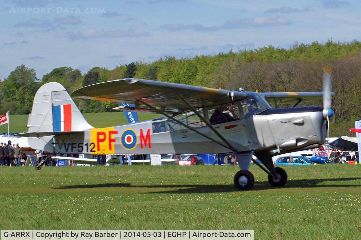 G-ARRX, 1946 Auster 6A Tugmaster C/N 2281, Auster 6A Tugmaster [2281] Popham~G 03/05/2014