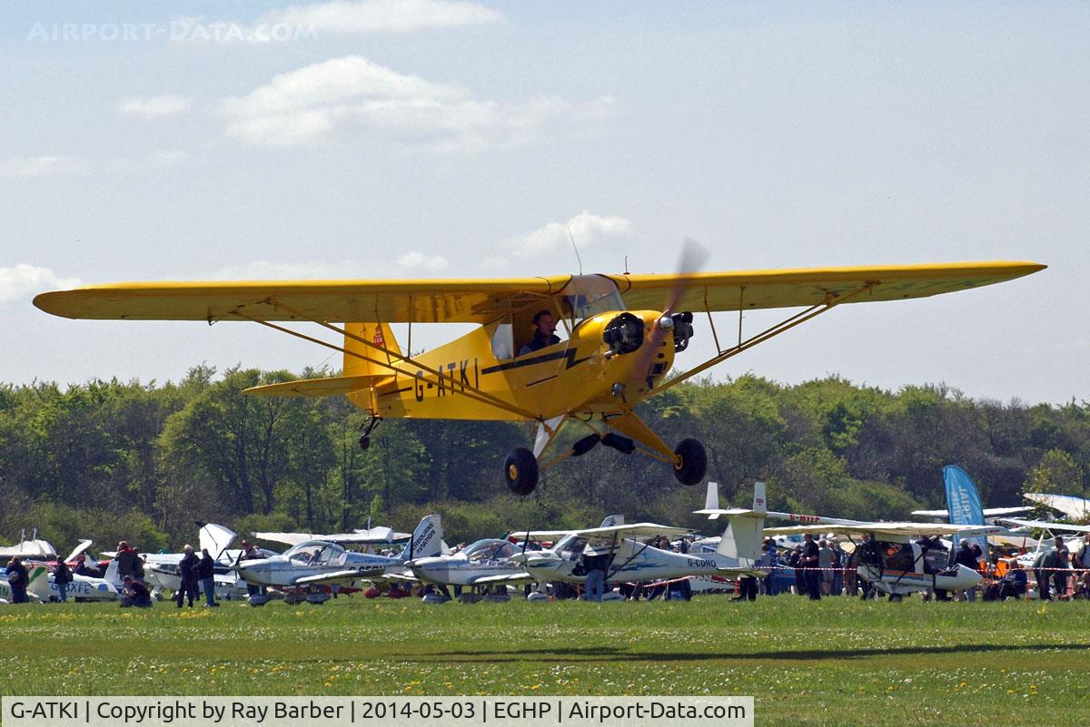 G-ATKI, 1946 Piper J3C-65 Cub Cub C/N 17545, Piper J-3C-65 Cub [17545] Popham~G 03/05/2014
