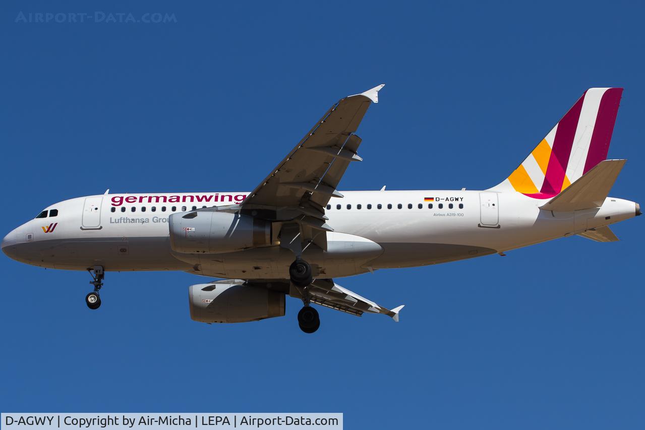 D-AGWY, 2013 Airbus A319-132 C/N 5941, Germanwings