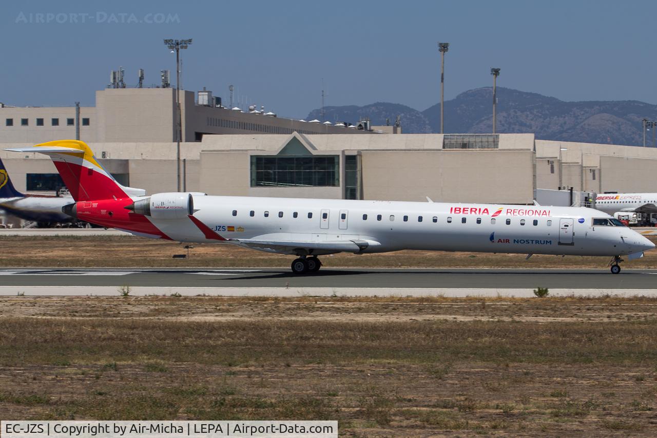 EC-JZS, 2007 Bombardier CRJ-900 (CL-600-2D24) C/N 15111, Air Nostrum