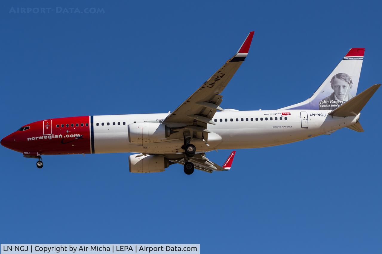 LN-NGJ, 2013 Boeing 737-8JP C/N 39021, Norwegian Air