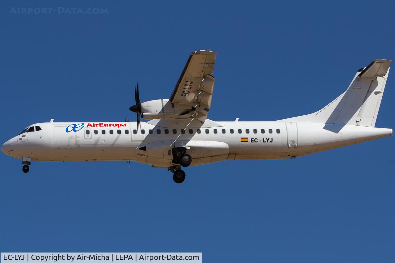 EC-LYJ, 1995 ATR 72-212A C/N 468, Air Europa