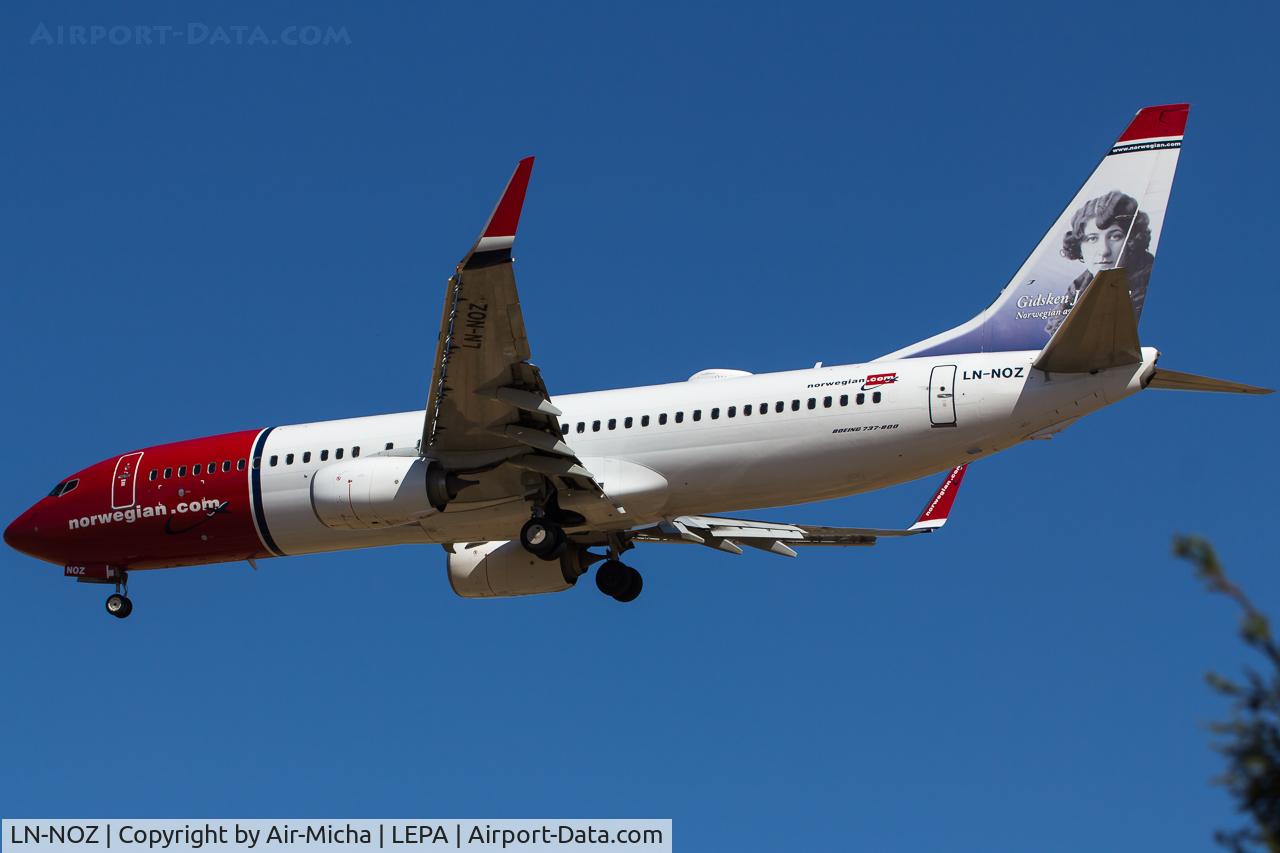 LN-NOZ, 2011 Boeing 737-8JP C/N 39420, Norwegian Air