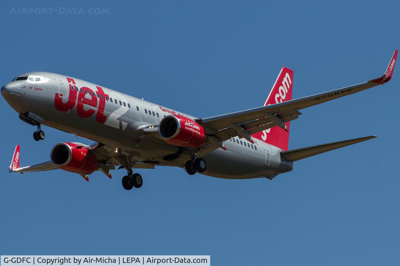 G-GDFC, 1998 Boeing 737-8K2 C/N 28375, Jet2.com