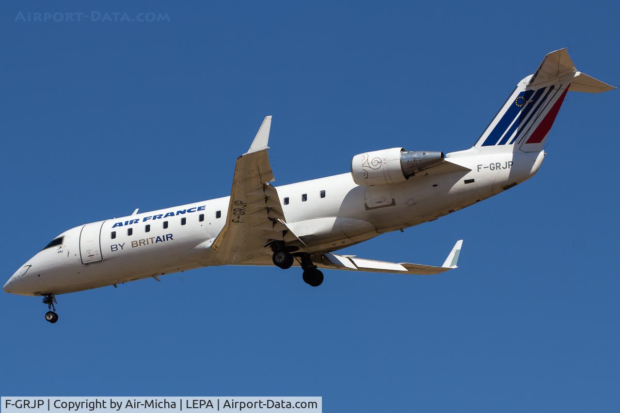 F-GRJP, 1999 Canadair CRJ-100ER (CL-600-2B19) C/N 7301, Brit Air