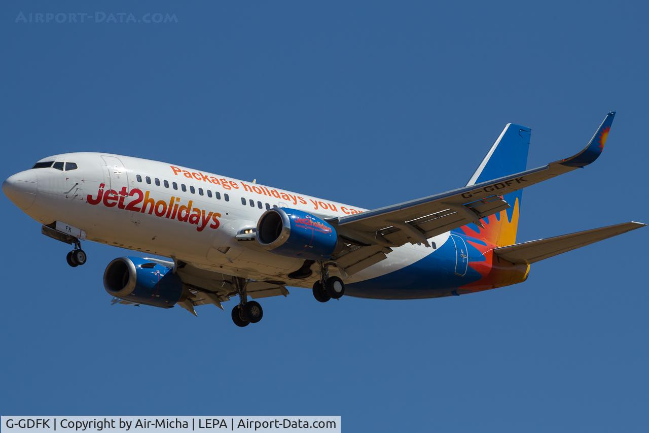 G-GDFK, 1998 Boeing 737-36N C/N 28572, Jet2.com
