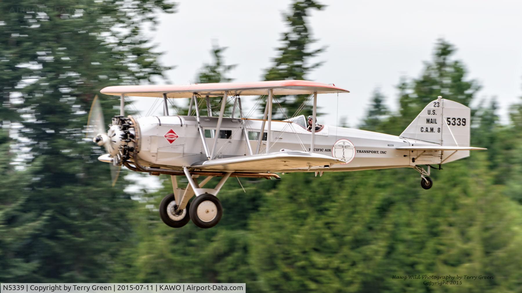 N5339, 1928 Boeing 40C C/N 1043, 2015 Arlington Fly-In