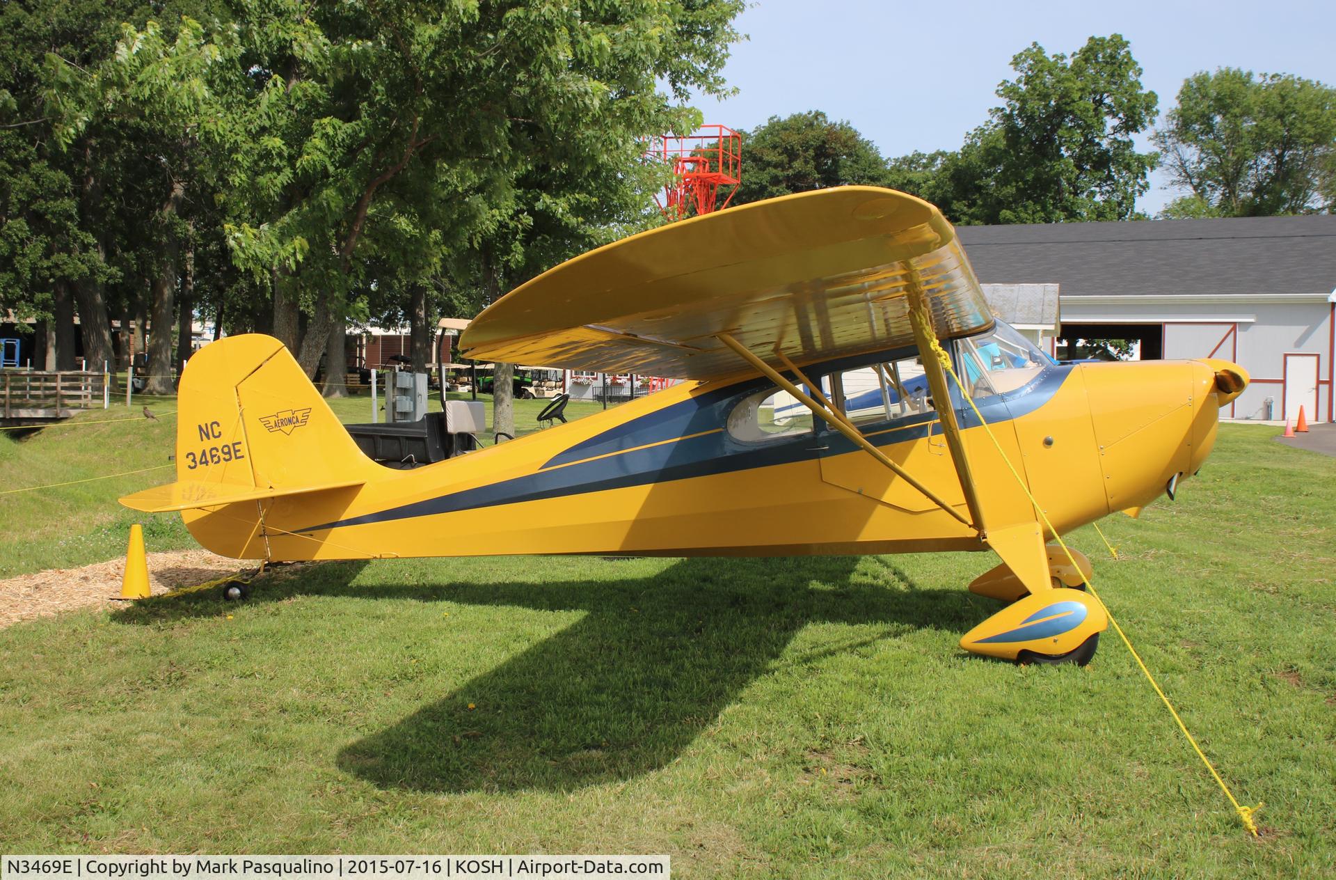 N3469E, 1947 Aeronca 11AC Chief C/N 11AC-1764, Aeronca 11AC