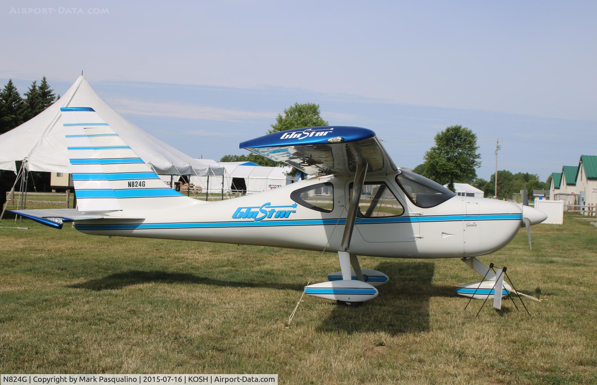 N824G, 1994 Arlington Aircraft Development SH-4 C/N 01-P, Glastar