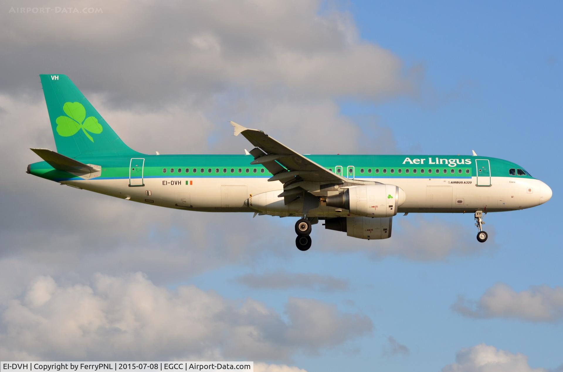 EI-DVH, 2007 Airbus A320-214 C/N 3345, Aer Lingus A320