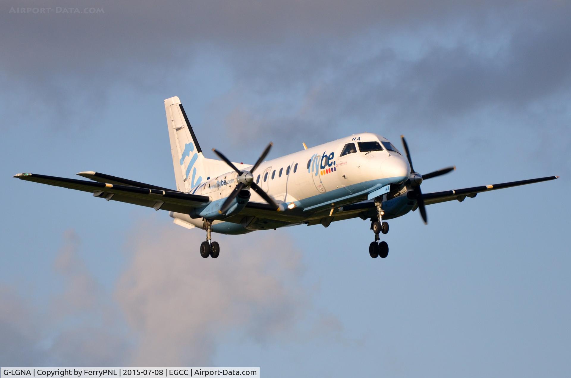 G-LGNA, 1990 Saab 340B C/N 340B-199, Flybe SF340 operated by Loganair