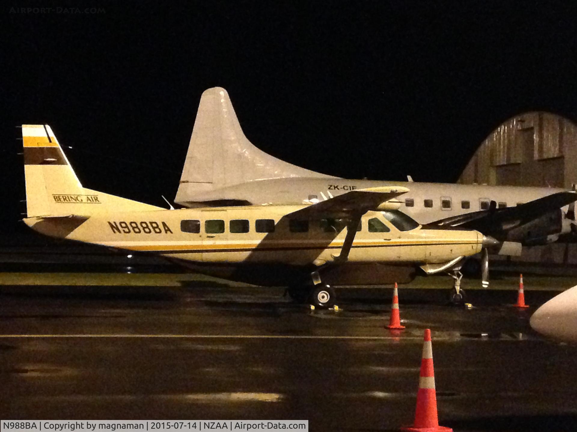 N988BA, 2009 Cessna 208B Grand Caravan C/N 208B2089, on delivery to Great Barrier Airlines