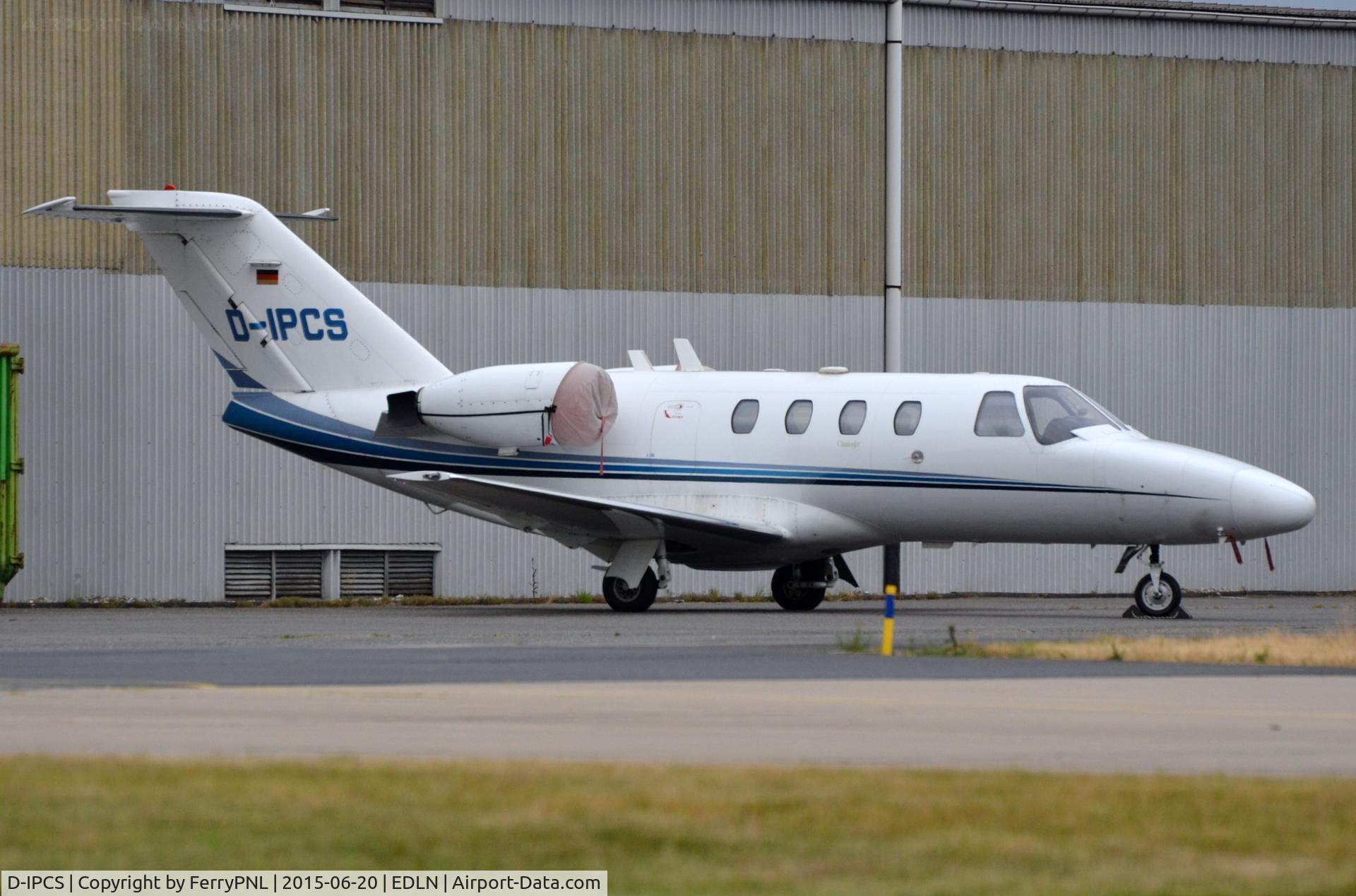 D-IPCS, 1998 Cessna 525 CitationJet C/N 525-0264, Cessna 525 parked in MGL