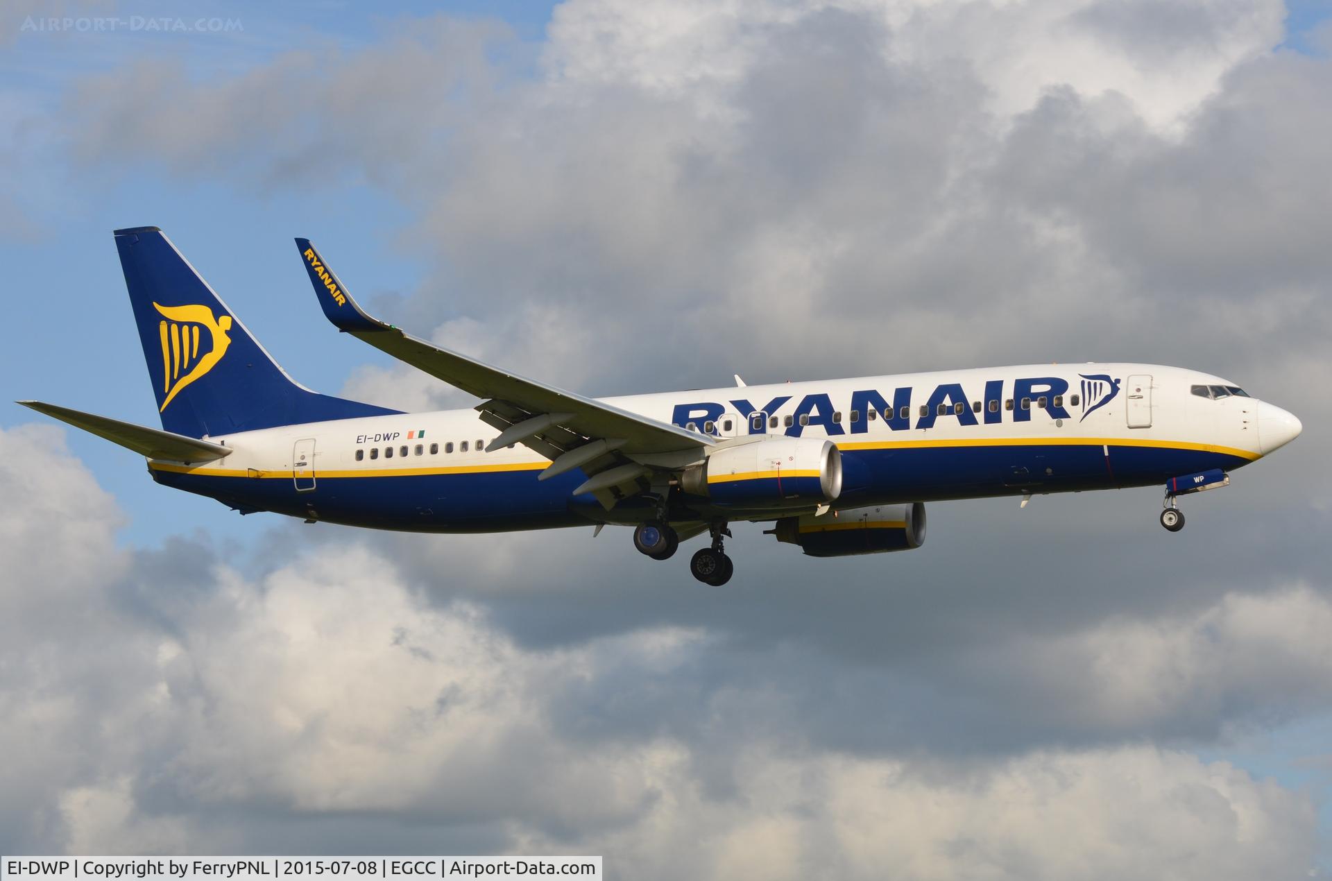 EI-DWP, 2007 Boeing 737-8AS C/N 36082, Ryanair B738