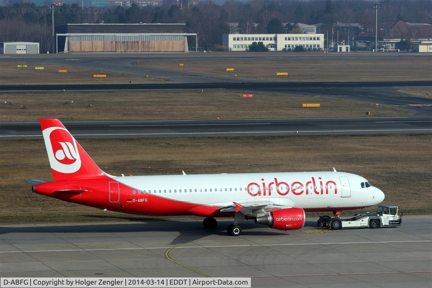 D-ABFG, 2010 Airbus A320-214 C/N 4291, Expecting taxi to rwy 26R...