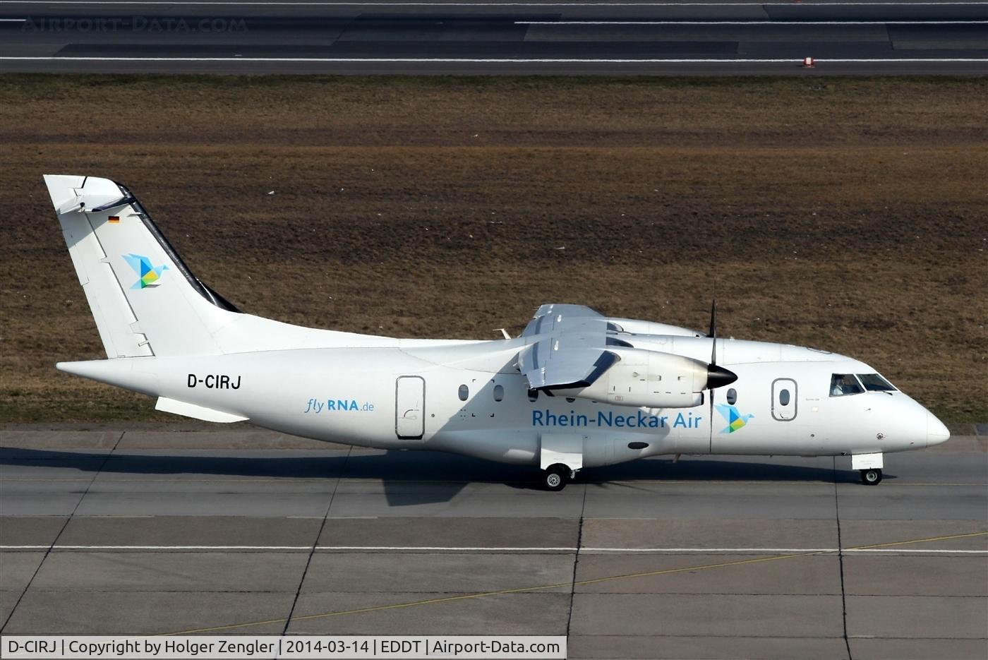 D-CIRJ, 1995 Dornier 328-100 C/N 3035, On taxi to departure....