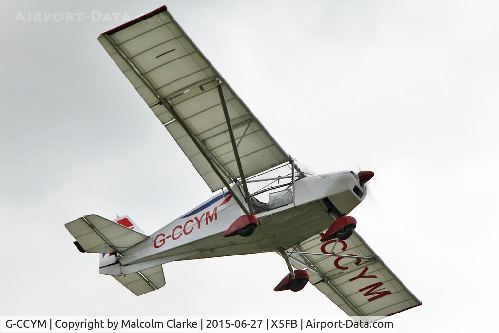 G-CCYM, 2004 Best Off Skyranger 912(2) C/N BMAA/HB/390, Best Off Skyranger 912(2) at Fishburn Airfield UK, June 27th 2015.