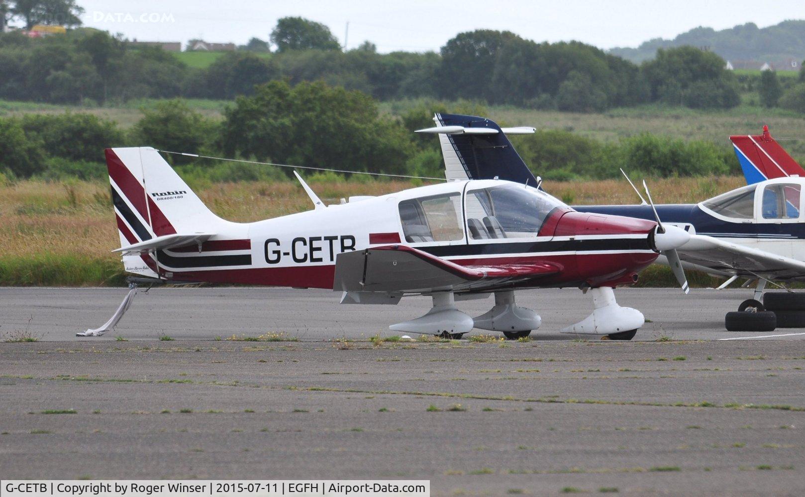 G-CETB, 1979 Robin DR-400-180 Regent Regent C/N 1369, Visiting Robin Regent.