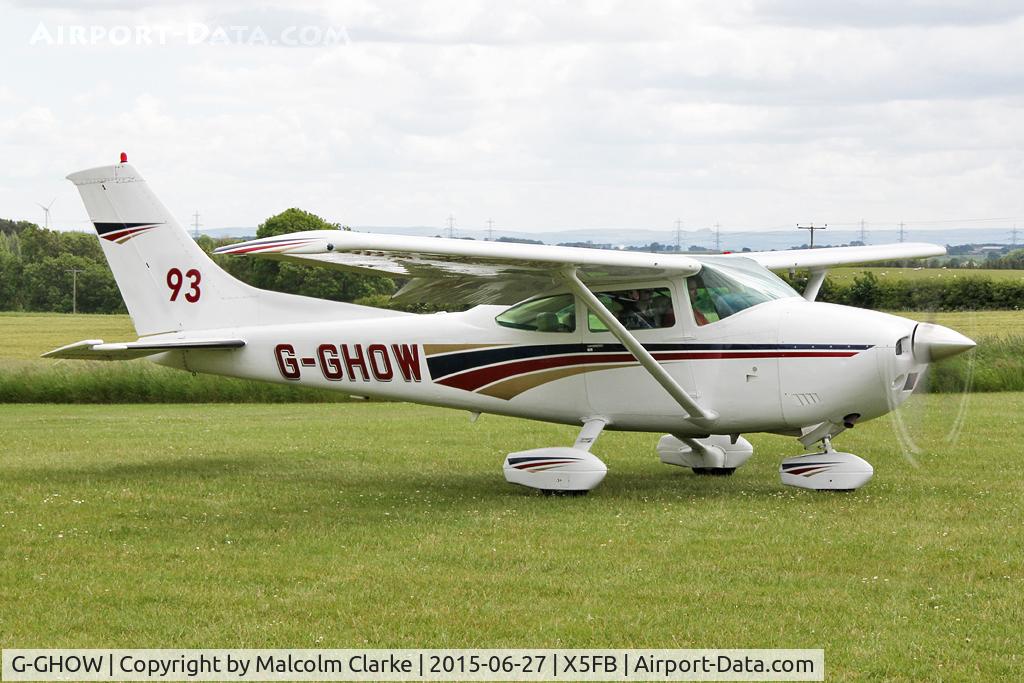 G-GHOW, 1980 Reims F182Q Skylane C/N 0151, Reims F182Q at Fishburn Airfield UK, June 27th 2015.