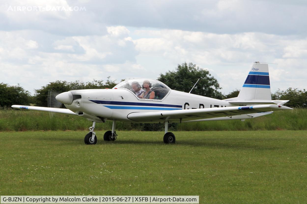 G-BJZN, 1982 Slingsby T-67A Firefly C/N 1997, Slingsby T-67A Firefly at Fishburn Airfield UK, June 27th 2015.