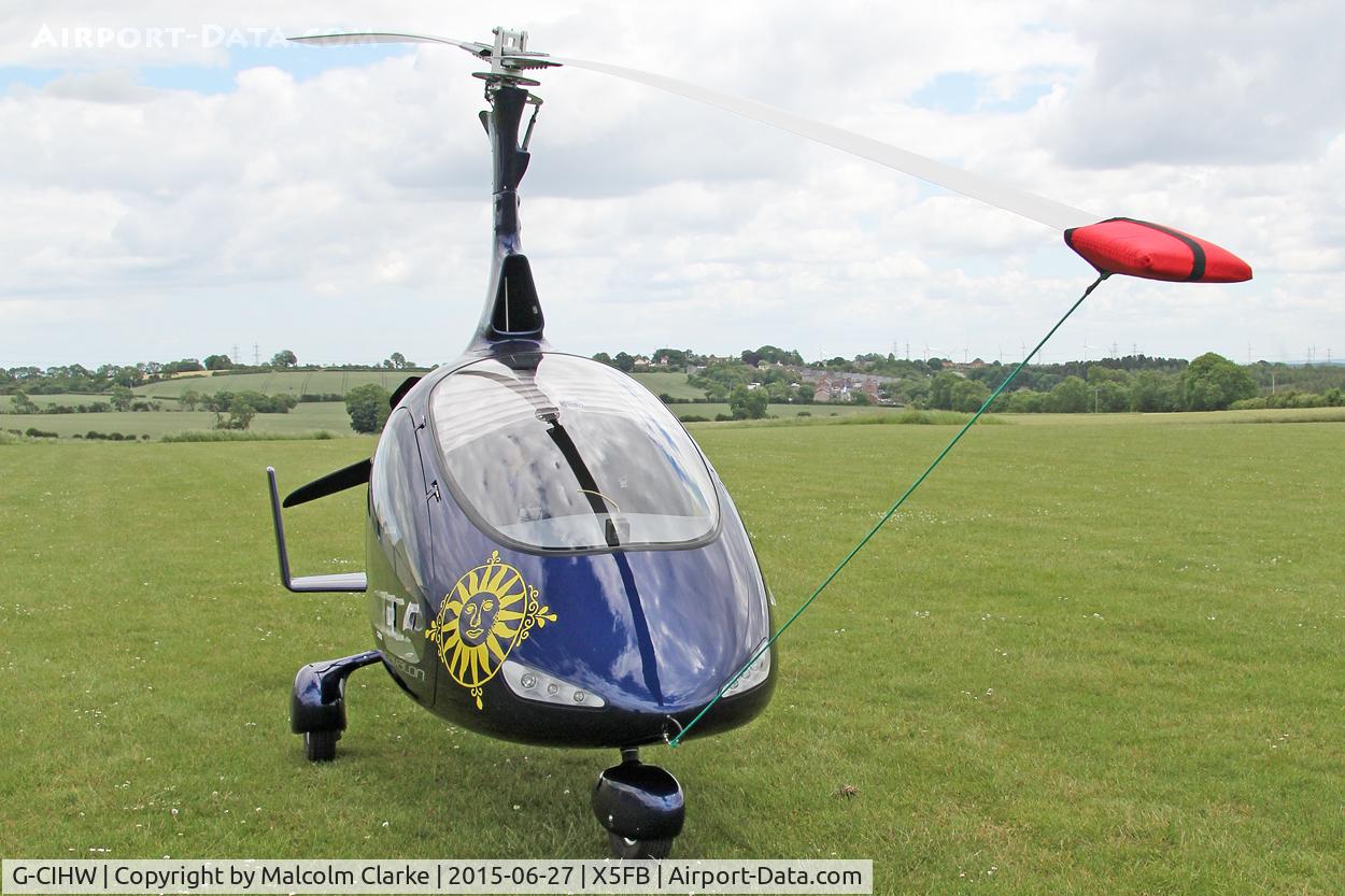 G-CIHW, 2014 Rotorsport UK Cavalon C/N RSUK/CVLN/010, Rotorsport UK Cavalon at Fishburn Airfield, June 27th 2015.