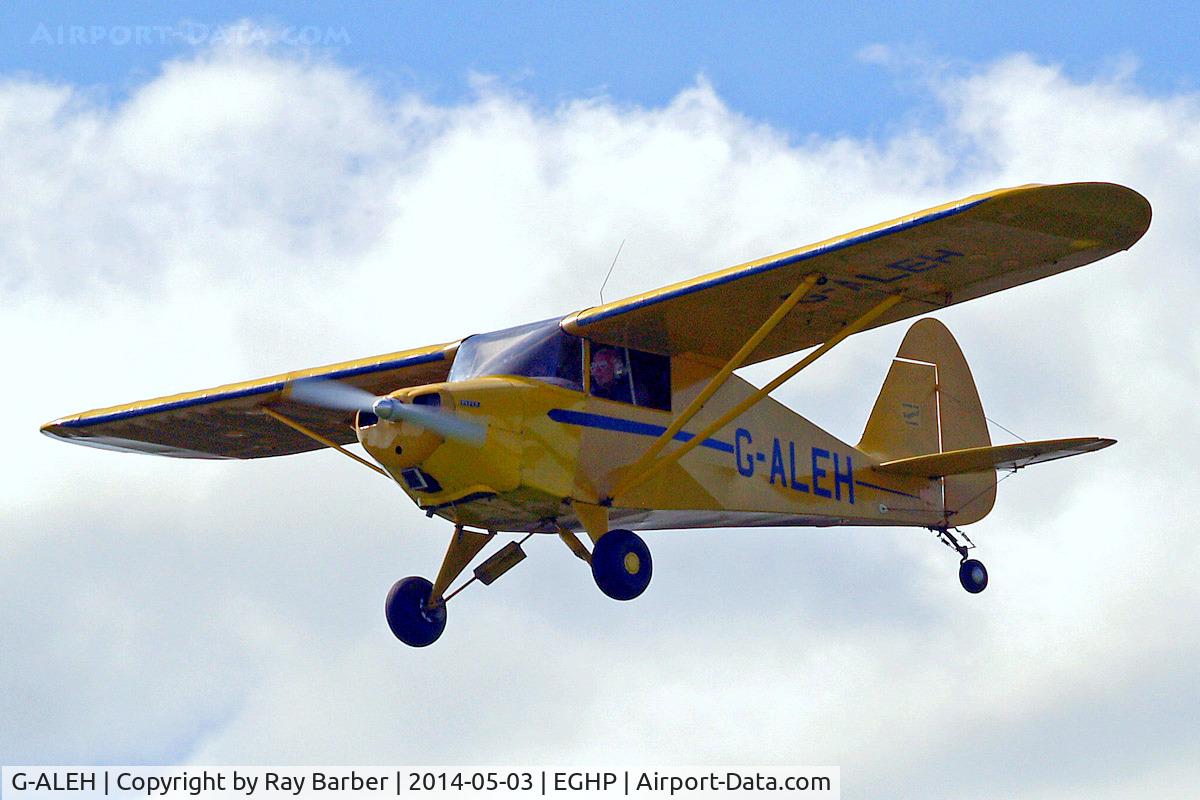 G-ALEH, 1948 Piper PA-17 Vagabond C/N 17-87, Piper PA-17 Vagabond [17-87] Popham~G 03/05/2014
