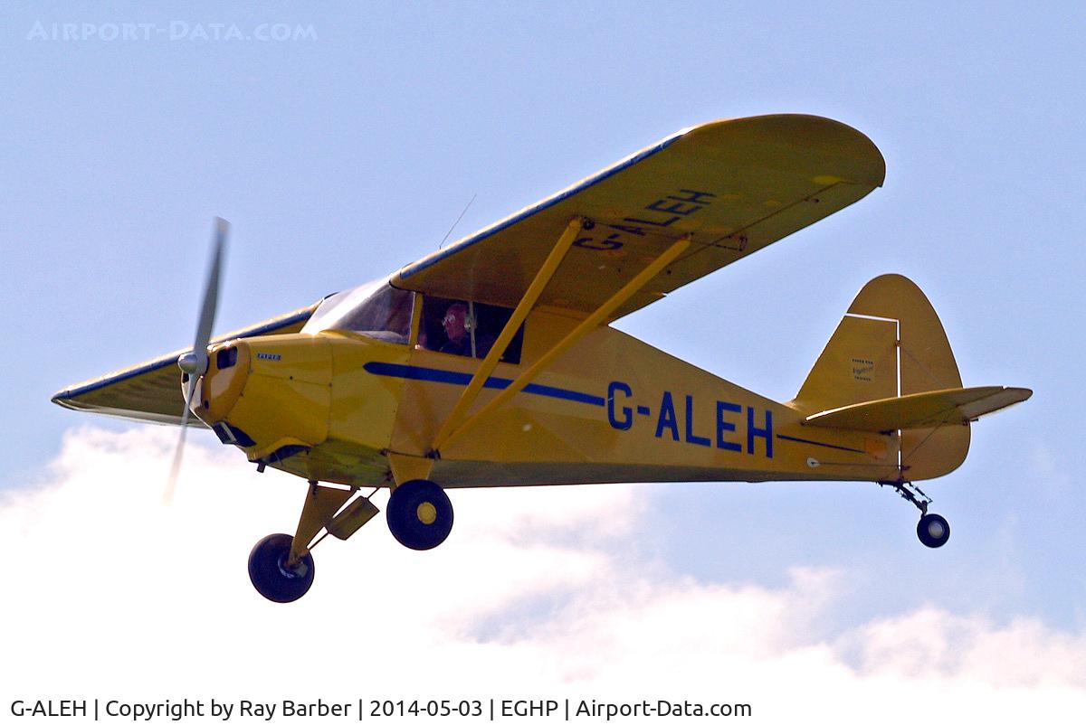 G-ALEH, 1948 Piper PA-17 Vagabond C/N 17-87, Piper PA-17 Vagabond [17-87] Popham~G 03/05/2014