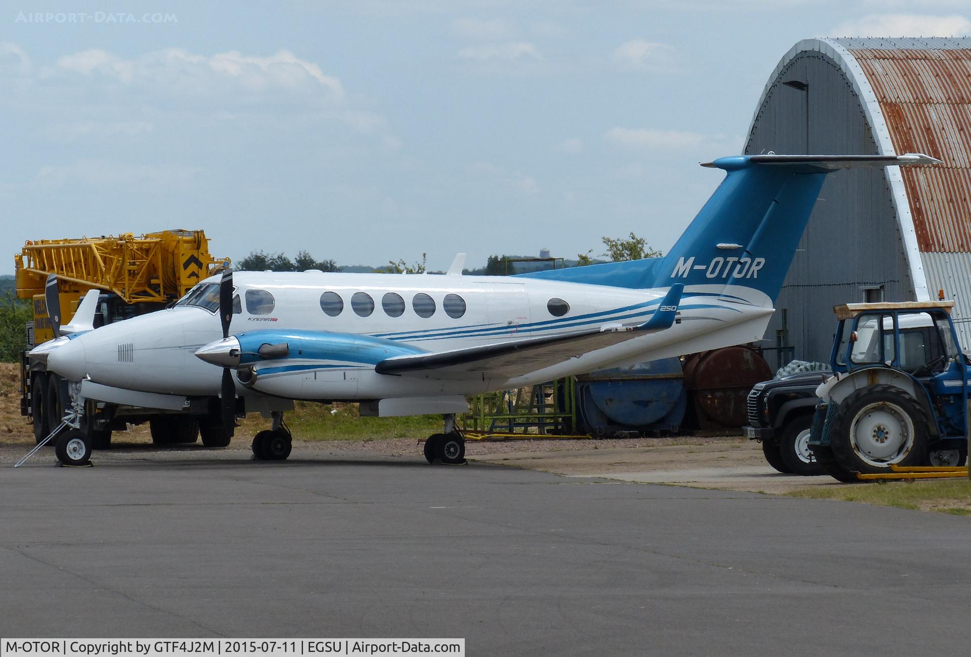 M-OTOR, 2014 Hawker Beechcraft B200GT King Air King Air C/N BY-200, M-OTOR at Duxford 11.7.15