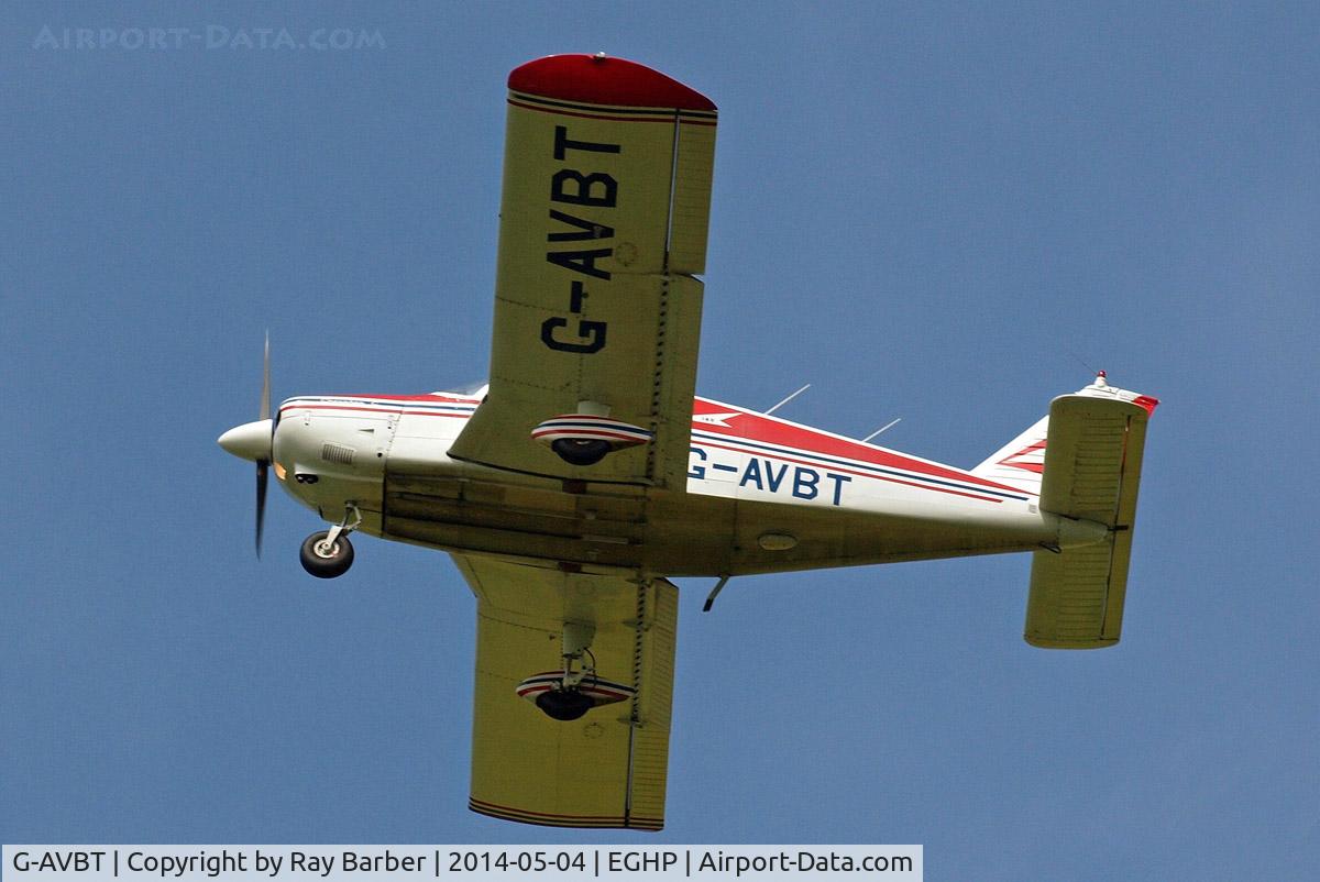 G-AVBT, 1967 Piper PA-28-180 Cherokee C C/N 28-3945, Piper PA-28-180 Cherokee C [28-3945] Popham~G 04/05/2014