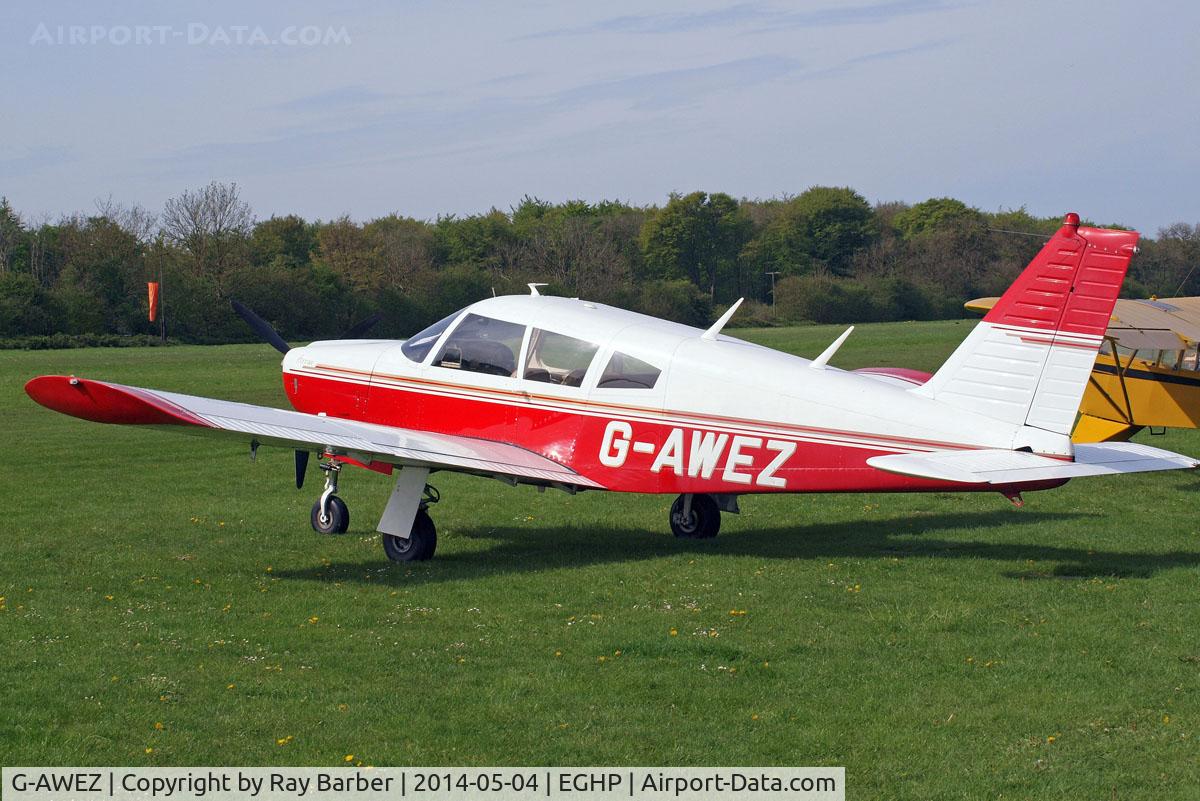 G-AWEZ, 1968 Piper PA-28R-180 Cherokee Arrow C/N 28R-30592, Piper PA-28R-180 Cherokee Arrow  [28R-30592] Popham~G 04/05/2014