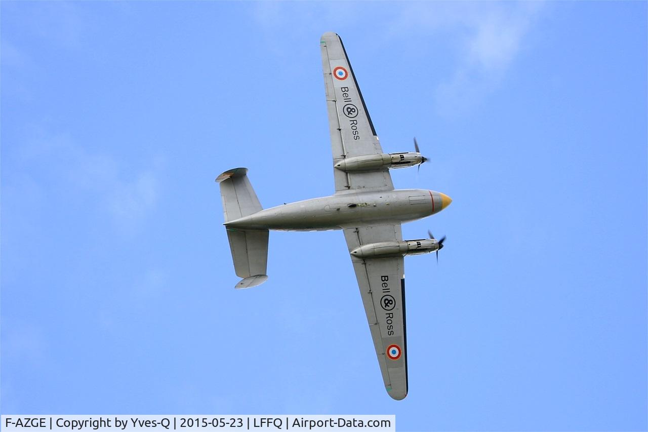 F-AZGE, 1951 Dassault MD-312 Flamant C/N 158, Dassault MD-312 Flamant, On display, La Ferté-Alais (LFFQ) Air show 2015