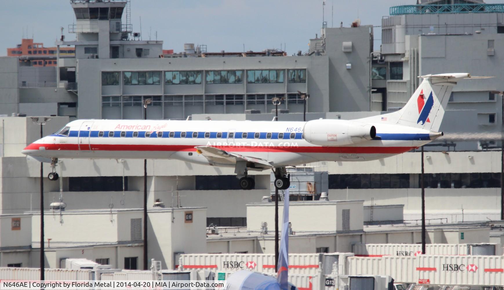 N646AE, 2000 Embraer ERJ-145LR (EMB-145LR) C/N 145213, Eagle