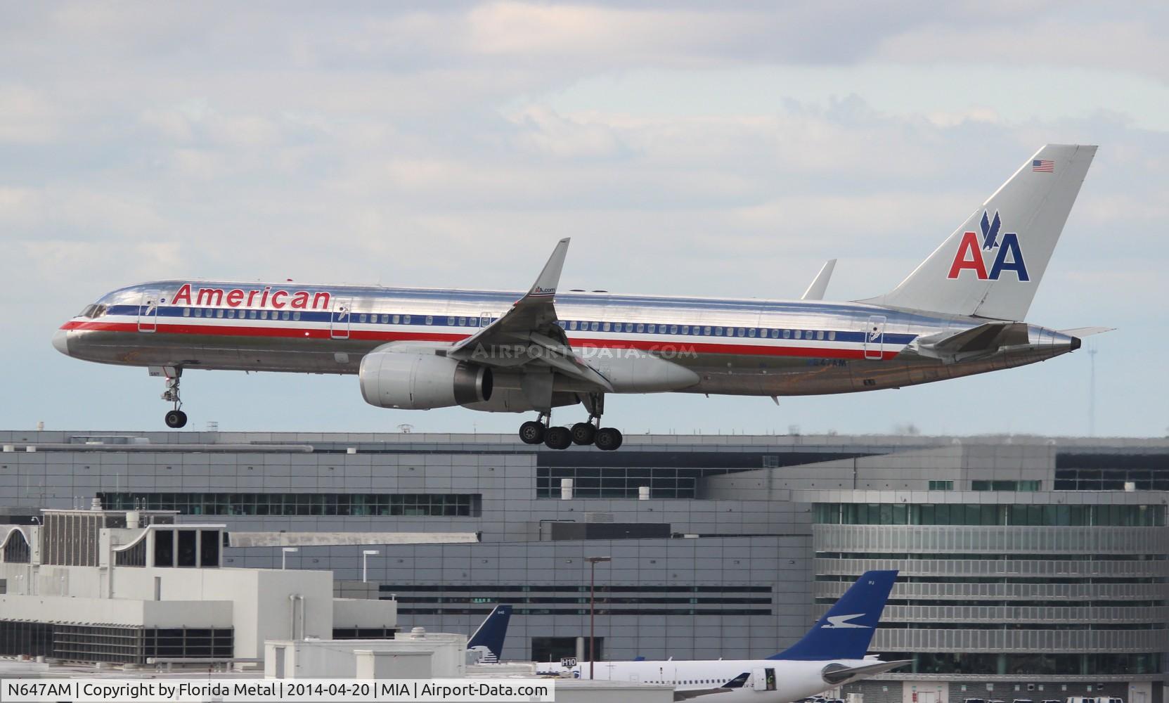 N647AM, 1991 Boeing 757-223 C/N 24605, American